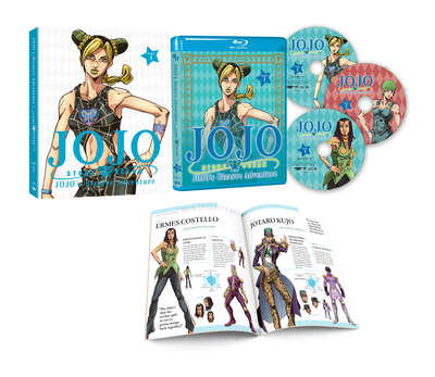 JoJo's Bizarre Adventure Stone Ocean - Part 1 - Blu-ray - Limited Edition